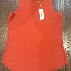 Another Love Vibrant Orange Tank Top
